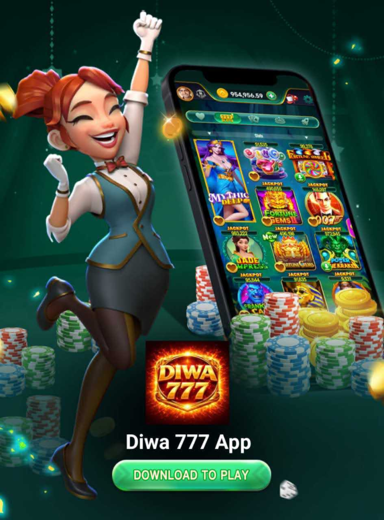Diwa 777 Download Sing-up Bonus Rs.100 Withdrawal Rs.200